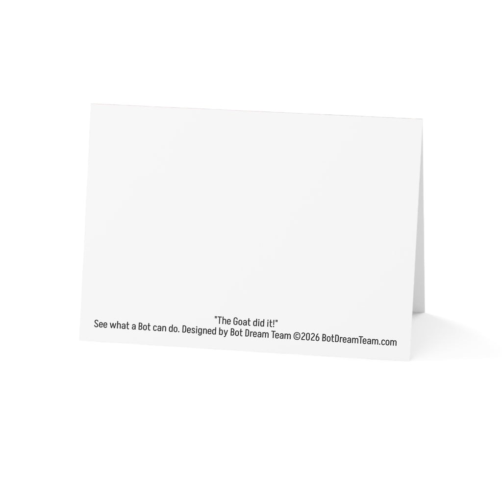 Whodunit Christmas Card: The Runaway Ribbon Mystery